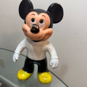 🐭 Vintage Mickey Mouse Coin Bank | Walt Disney Productions-Rare Find